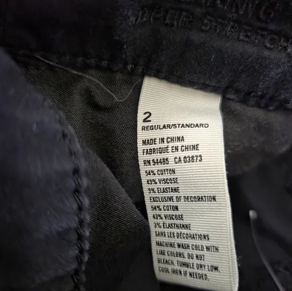 Black Women's Jeans American Eagle Skinny Jeggings - Picture 3 of 4